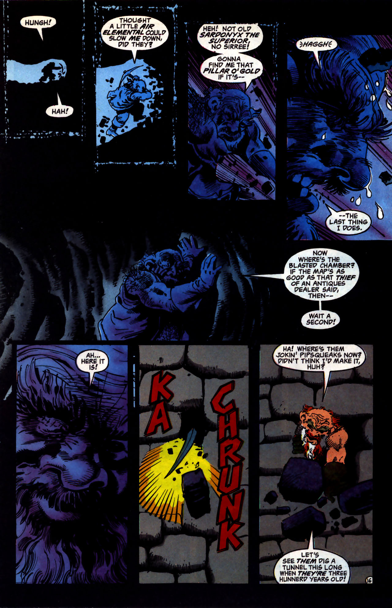 Read online Advanced Dungeons & Dragons comic -  Issue #31 - 17