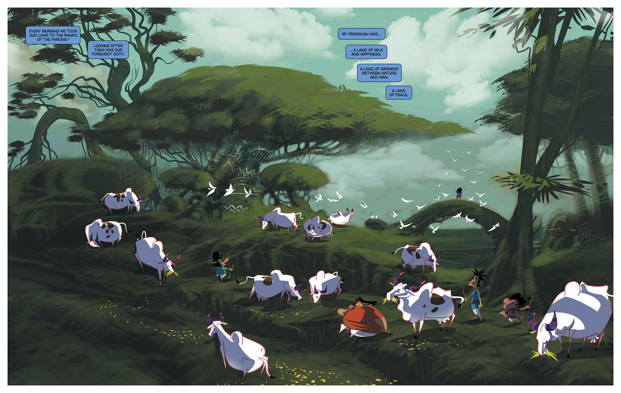 Read online Krishna: A Journey Within comic -  Issue # TPB (Part 1) - 25