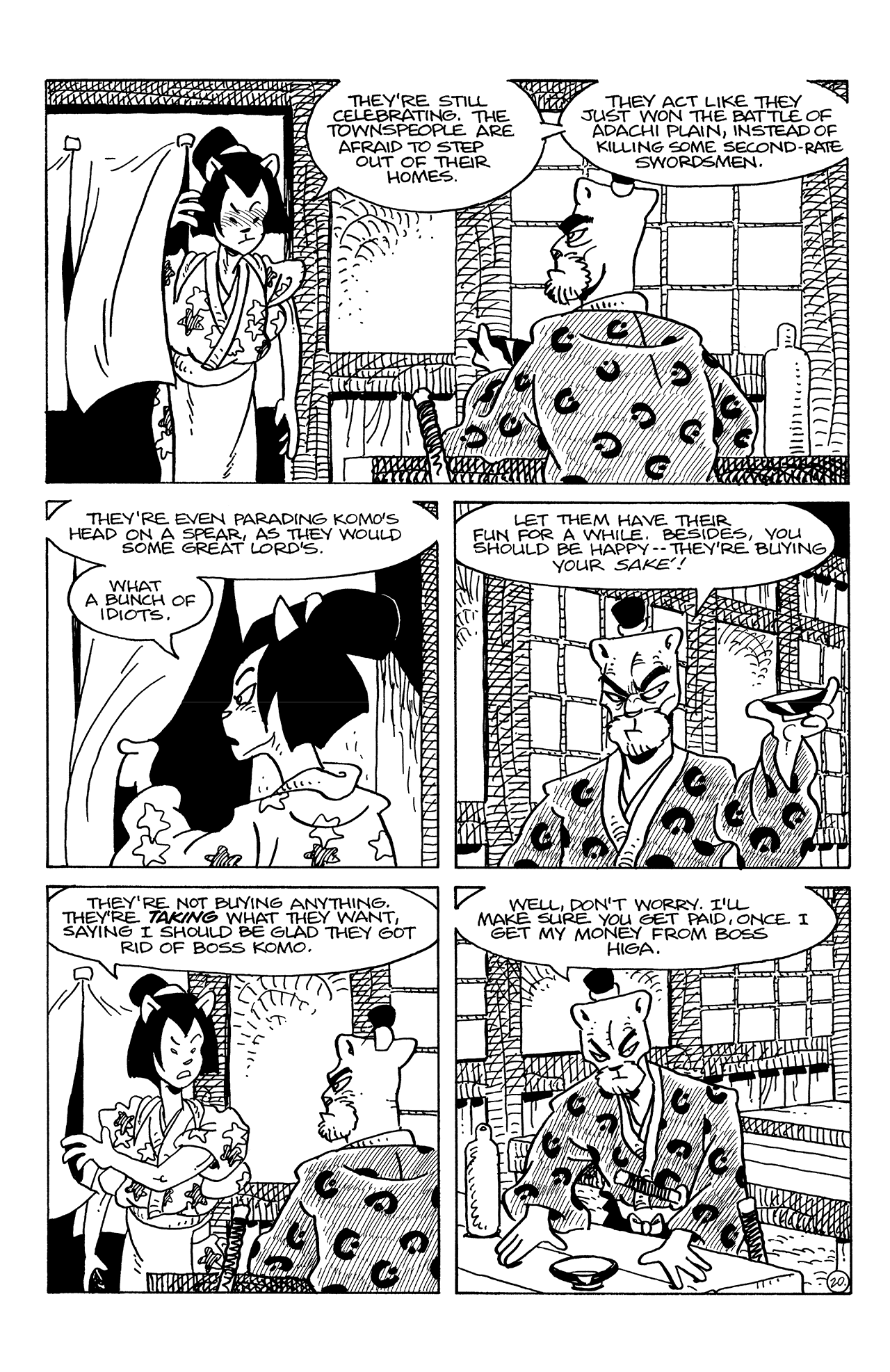 Read online Usagi Yojimbo (1996) comic -  Issue #125 - 22