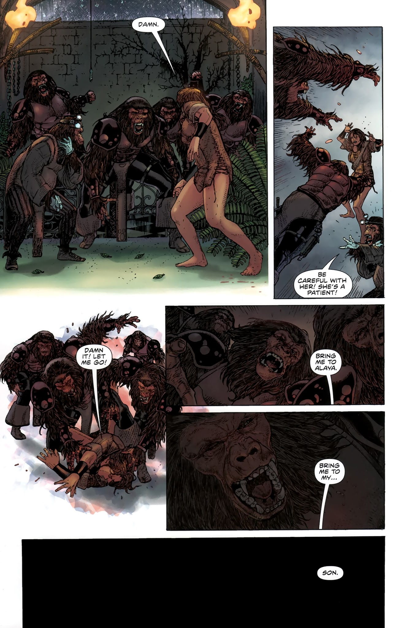Read online Planet of the Apes (2011) comic -  Issue #11 - 22