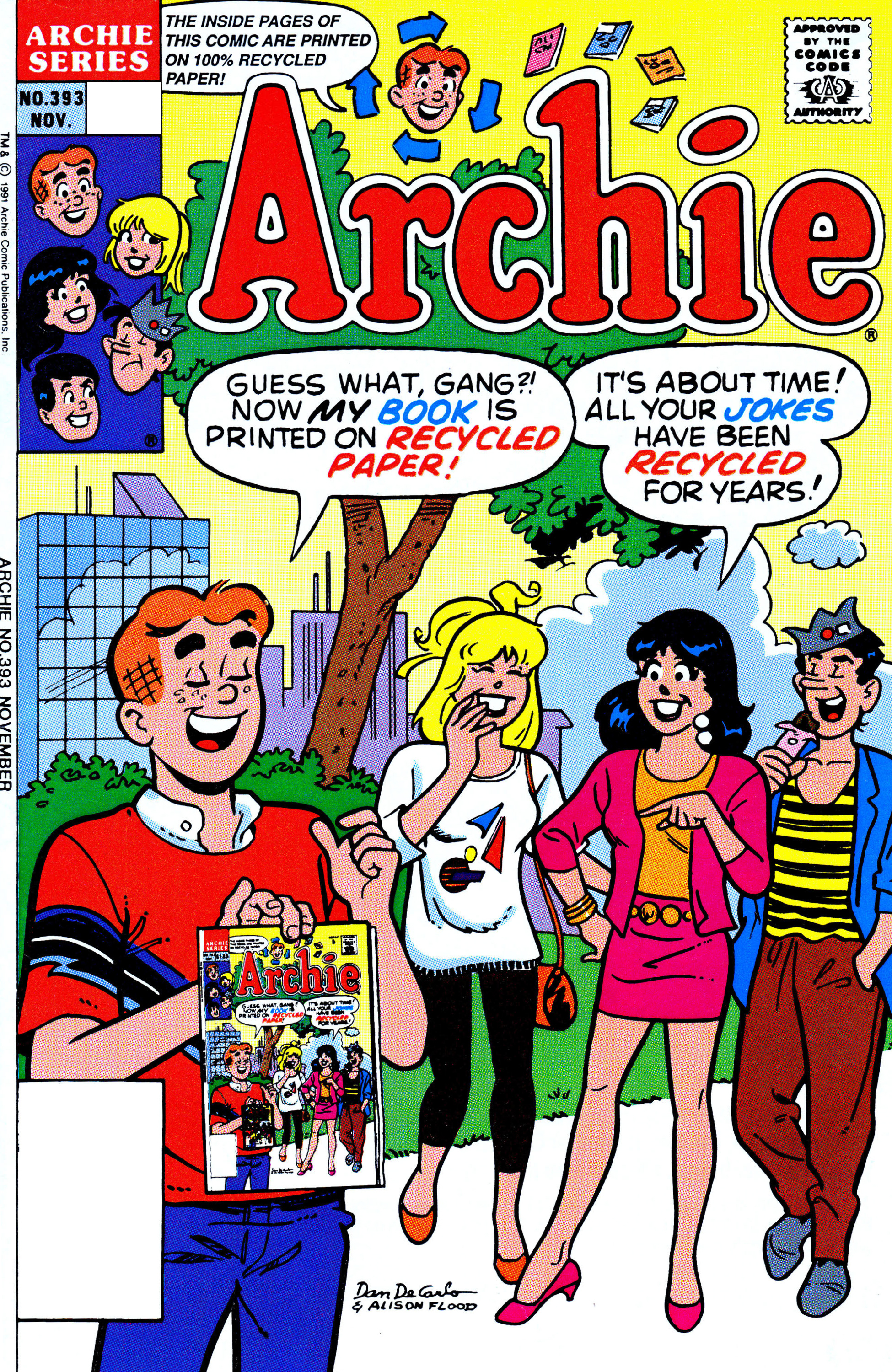 Read online Archie (1960) comic -  Issue #393 - 1