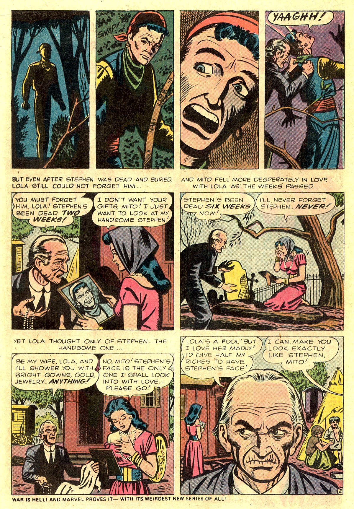 Read online Adventures into Weird Worlds comic -  Issue #16 - 16