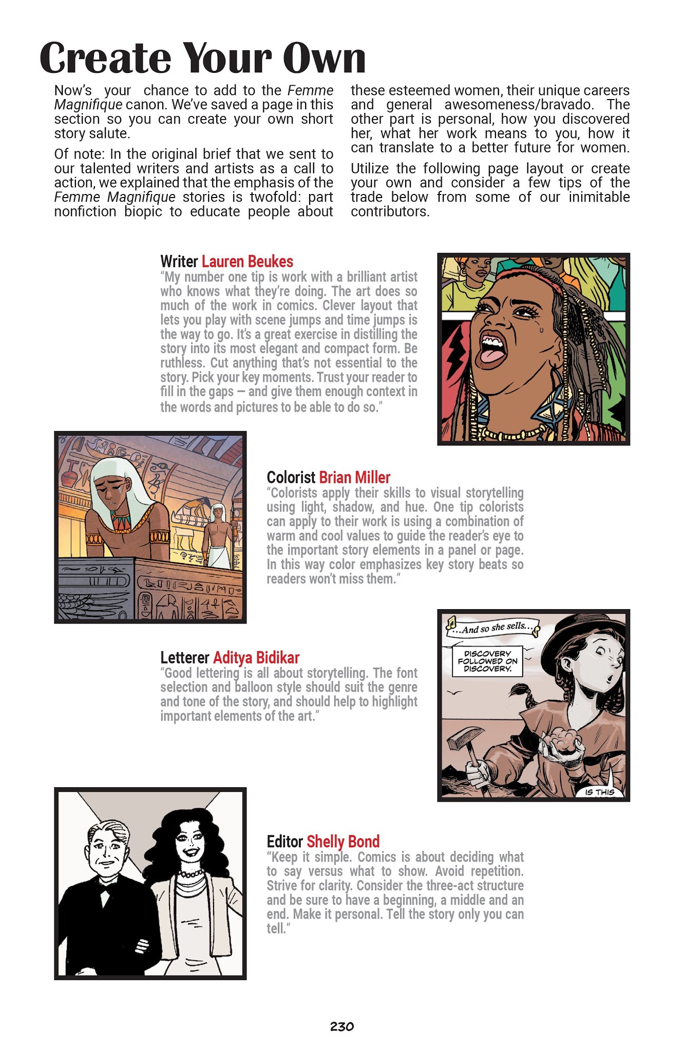 Read online Femme Magnifique: 50 Magnificent Women Who Changed the World comic -  Issue # TPB (Part 2) - 115
