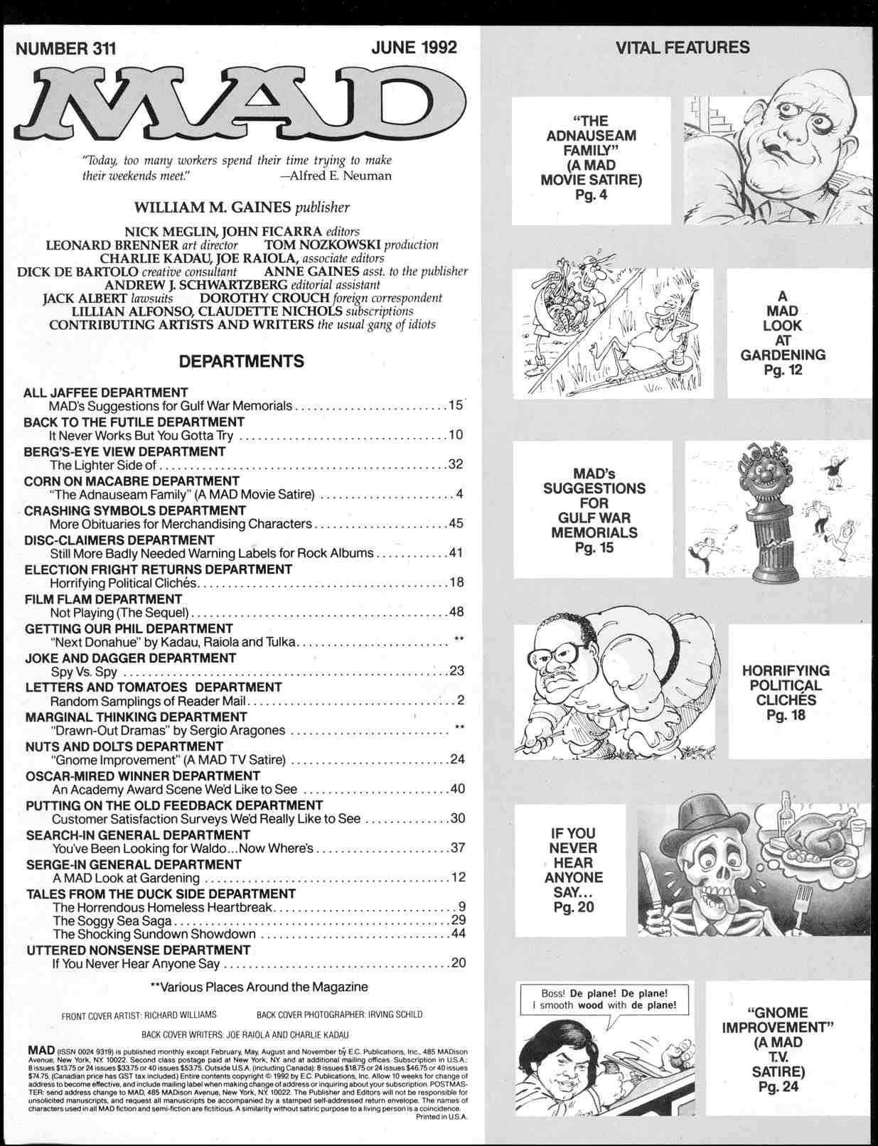 Read online MAD comic -  Issue #311 - 3