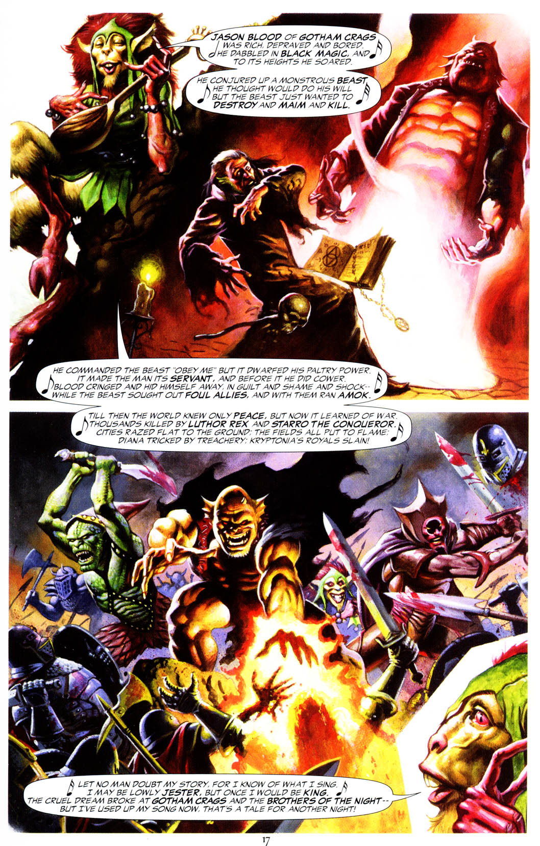 Read online JLA: Riddle of the Beast comic -  Issue # Full - 17