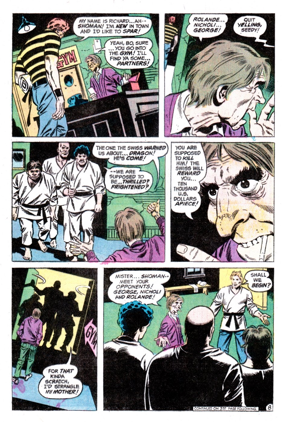 Read online Richard Dragon, Kung-Fu Fighter comic -  Issue #4 - 9