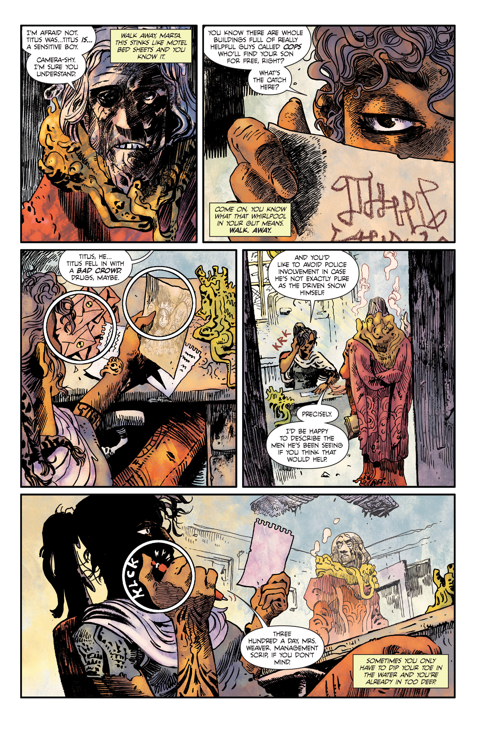 Read online Paknadel & Trakhanov's Turncoat comic -  Issue #1 - 10