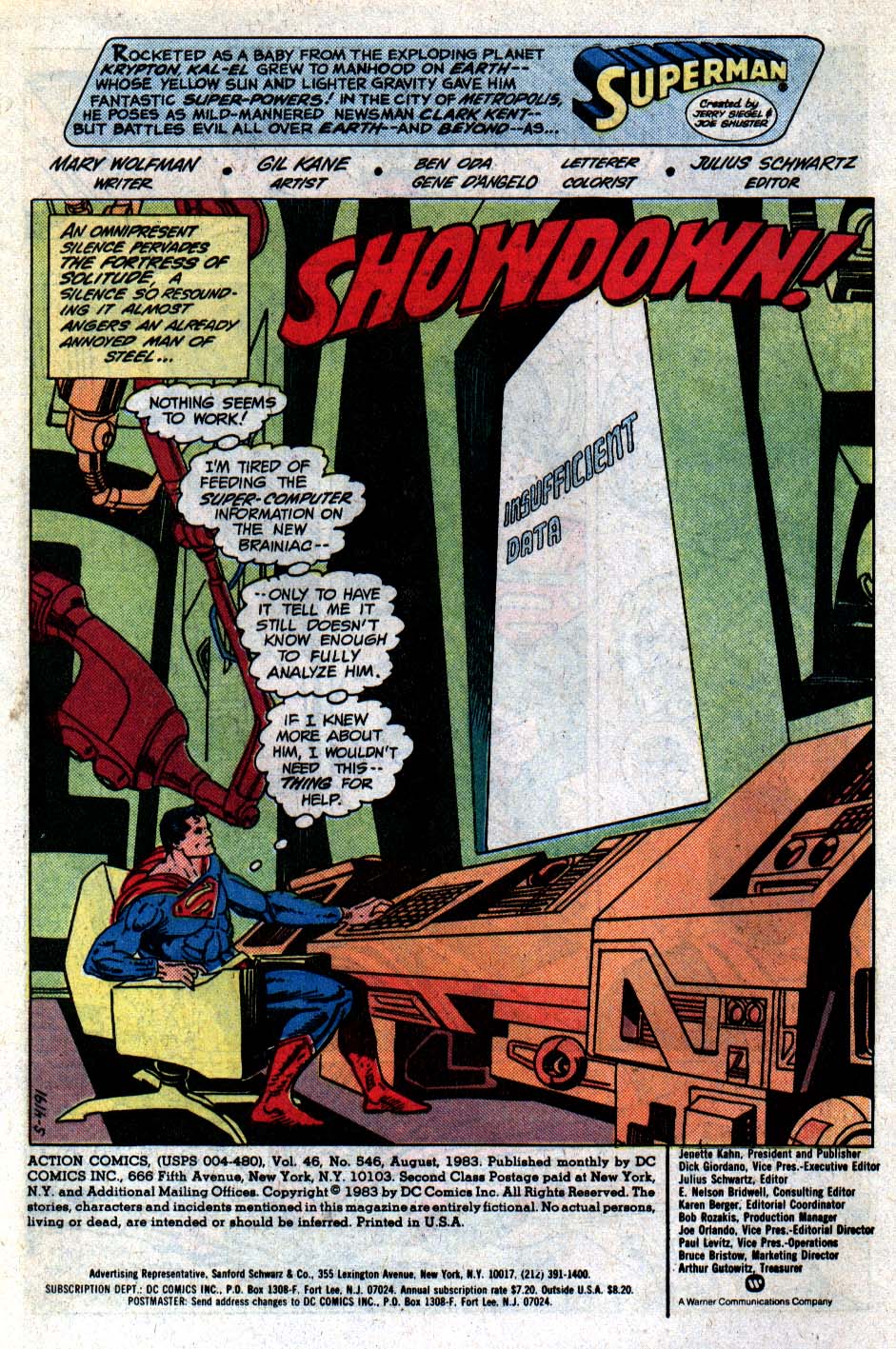 Action Comics (1938) issue 546 - Page 2