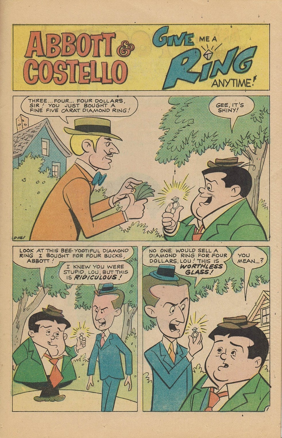 Read online Abbott & Costello comic -  Issue #20 - 24