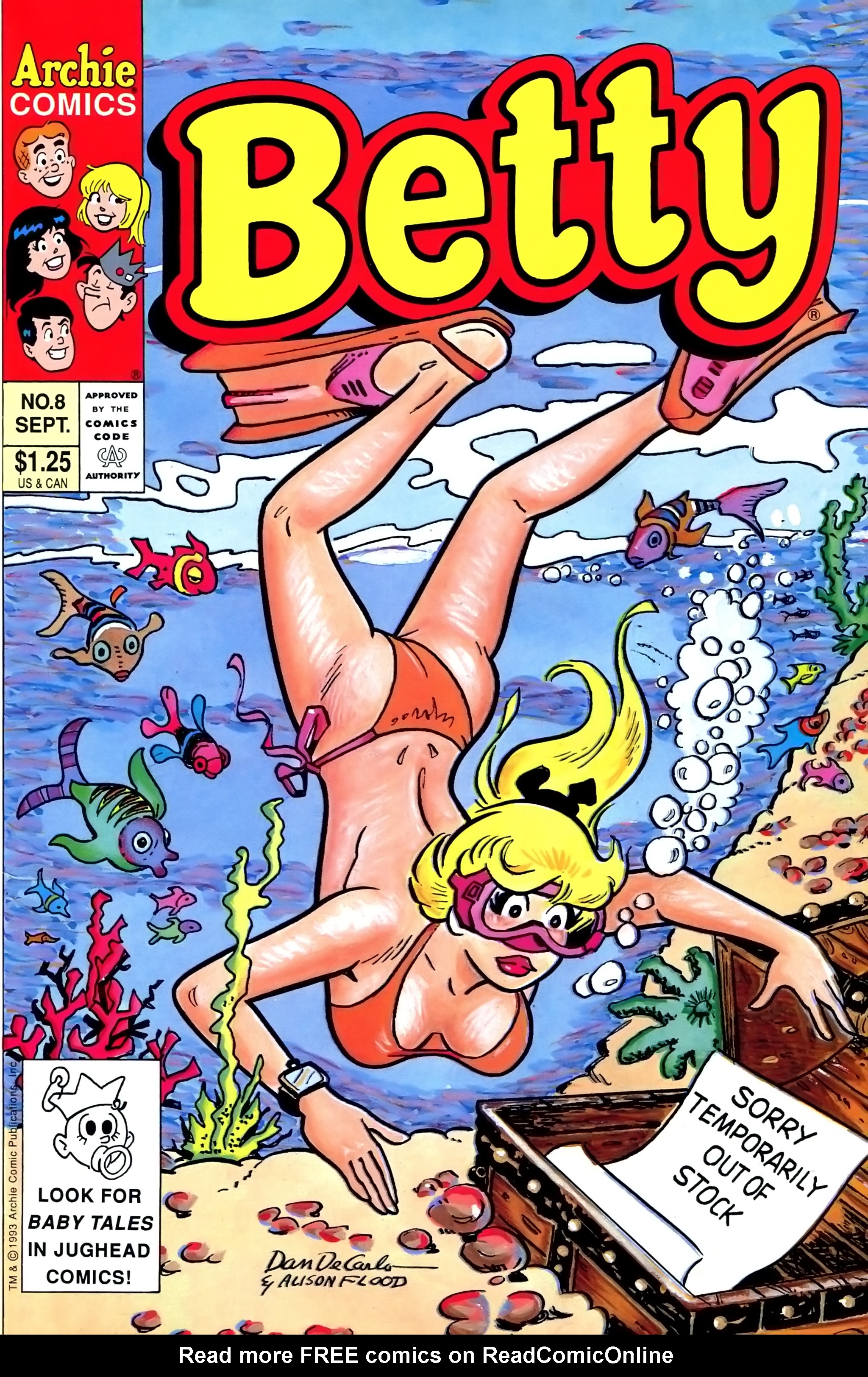 Read online Betty comic -  Issue #8 - 1