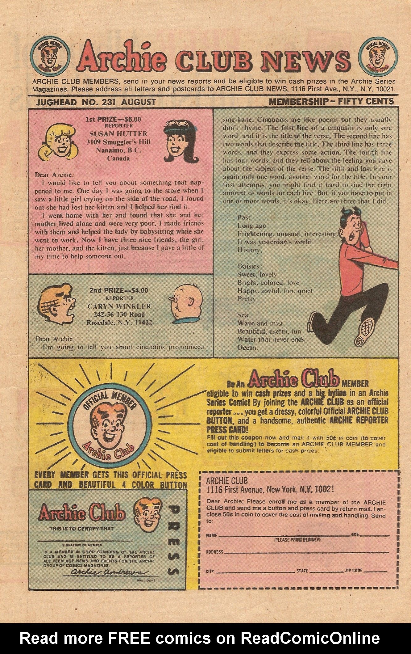 Read online Jughead (1965) comic -  Issue #231 - 17