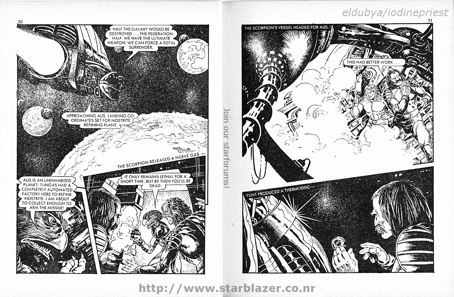 Read online Starblazer comic -  Issue #148 - 17