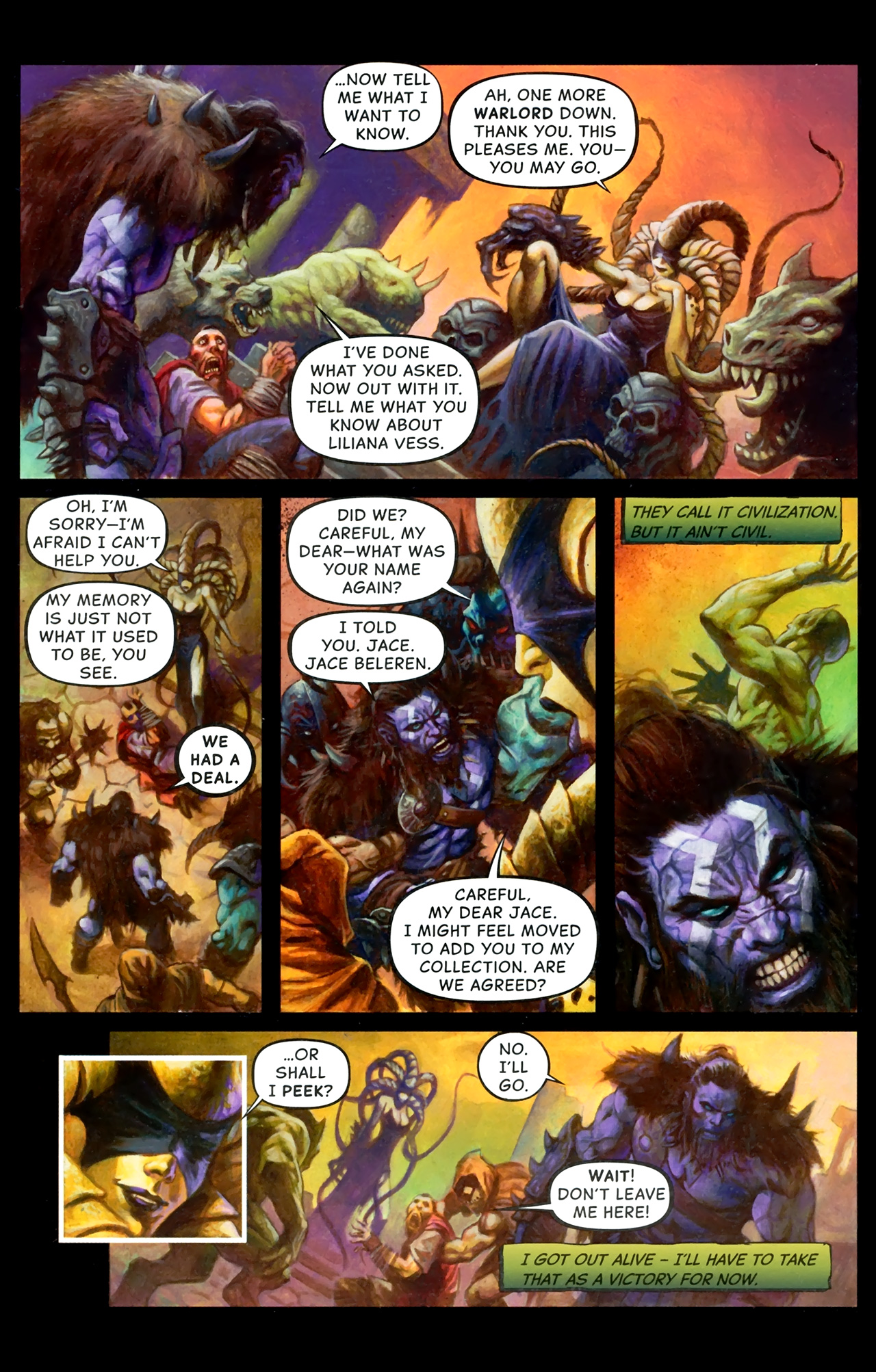 Read online Path of the Planeswalker comic -  Issue # TPB 2 - 10