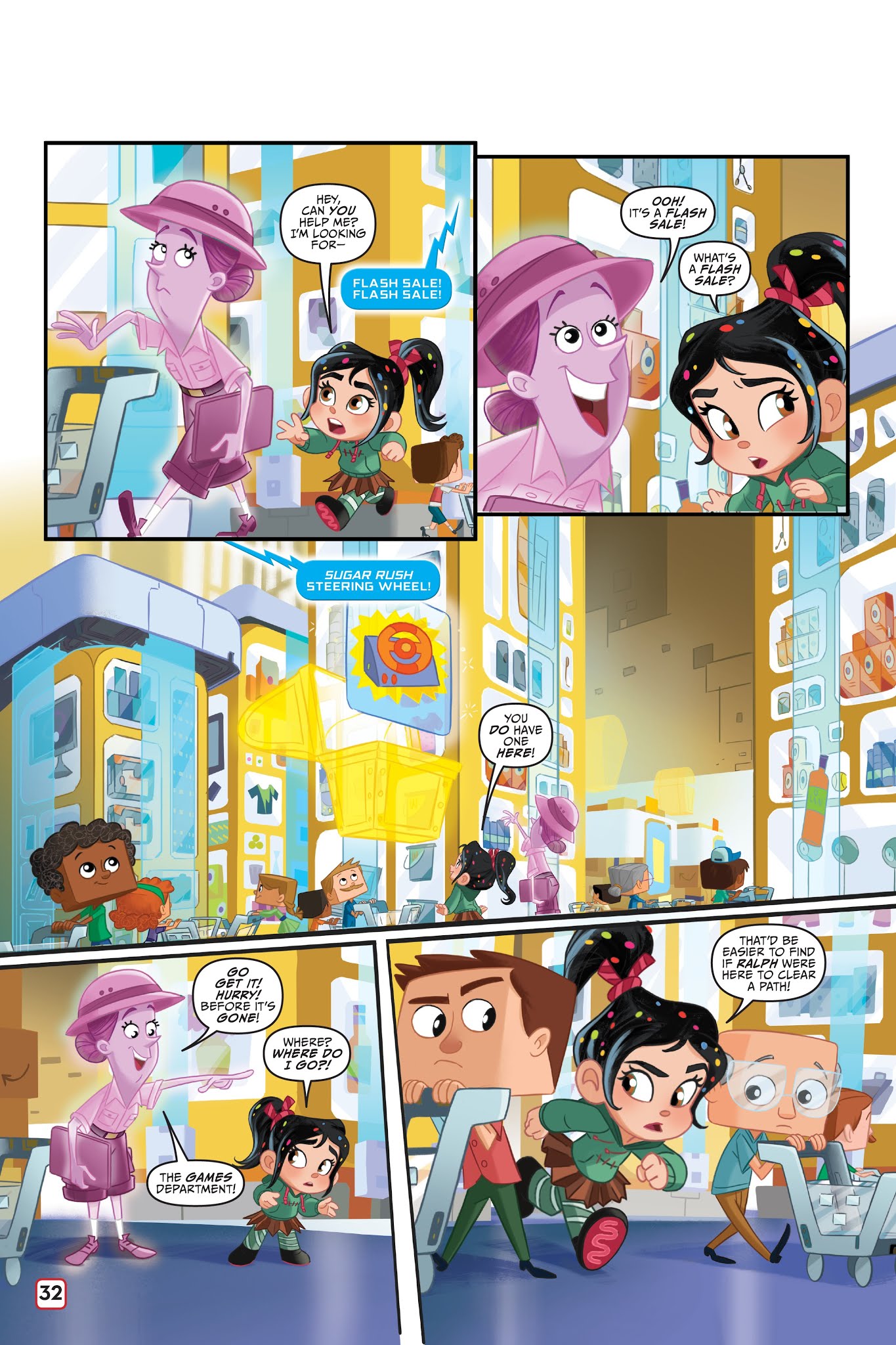 Read online Disney Ralph Breaks the Internet: Click Start- Select-Your-Story Adventure comic -  Issue # Full - 31