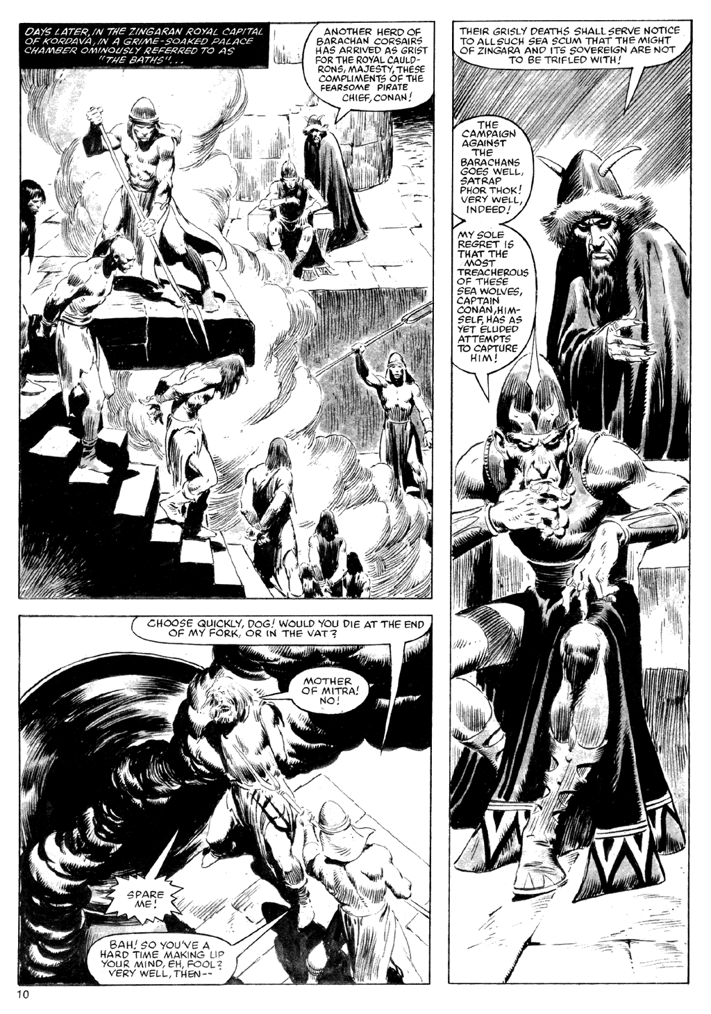 The Savage Sword Of Conan issue 73 - Page 10