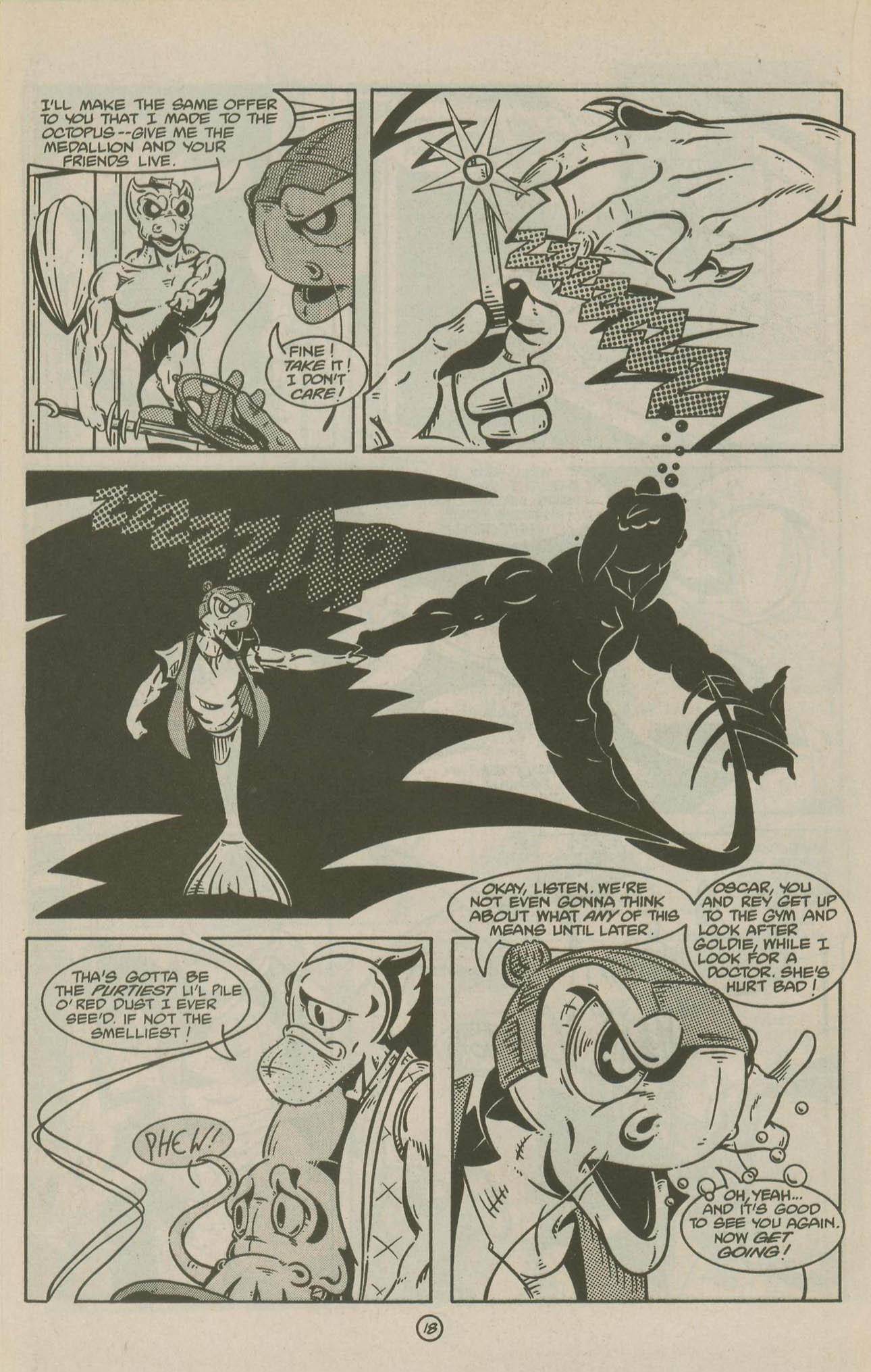 Read online The Fish Police comic -  Issue #20 - 20