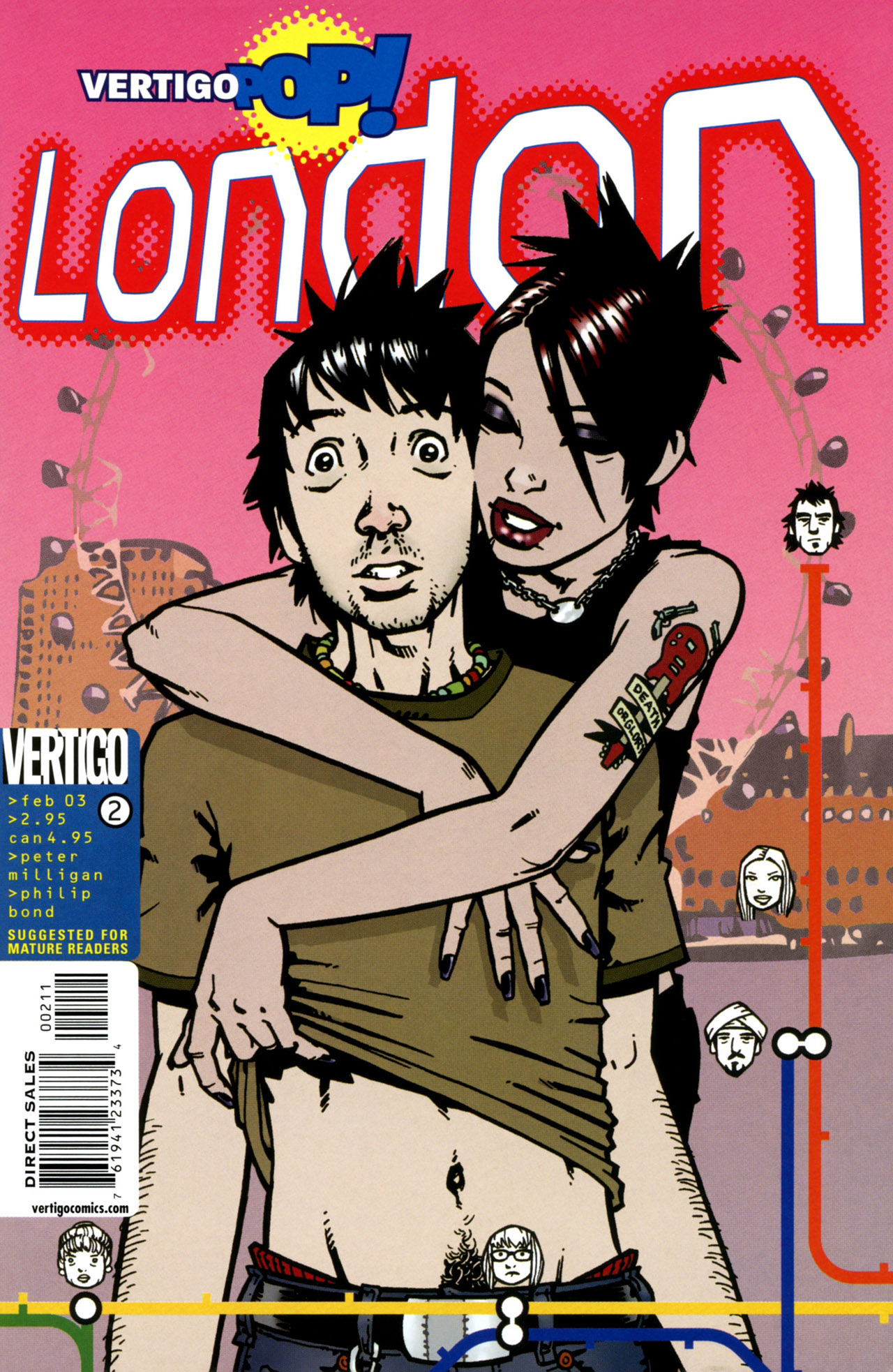 Read online Vertigo Pop! London comic -  Issue #2 - 1