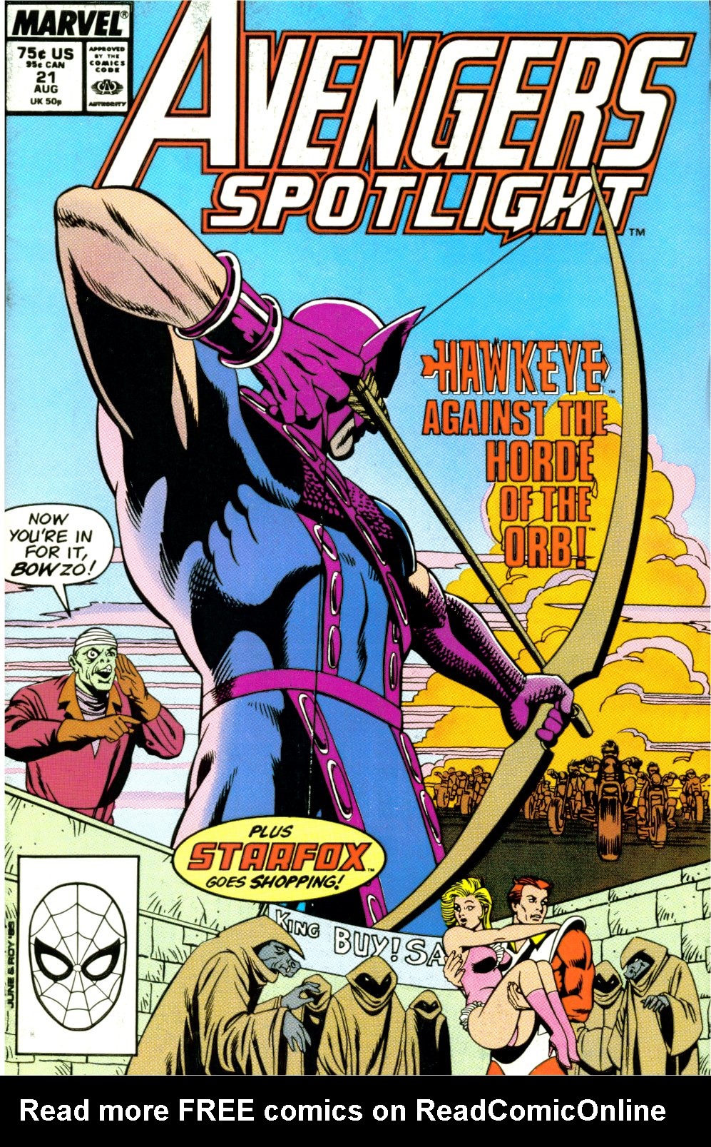 Read online Avengers Spotlight comic -  Issue #21 - 1