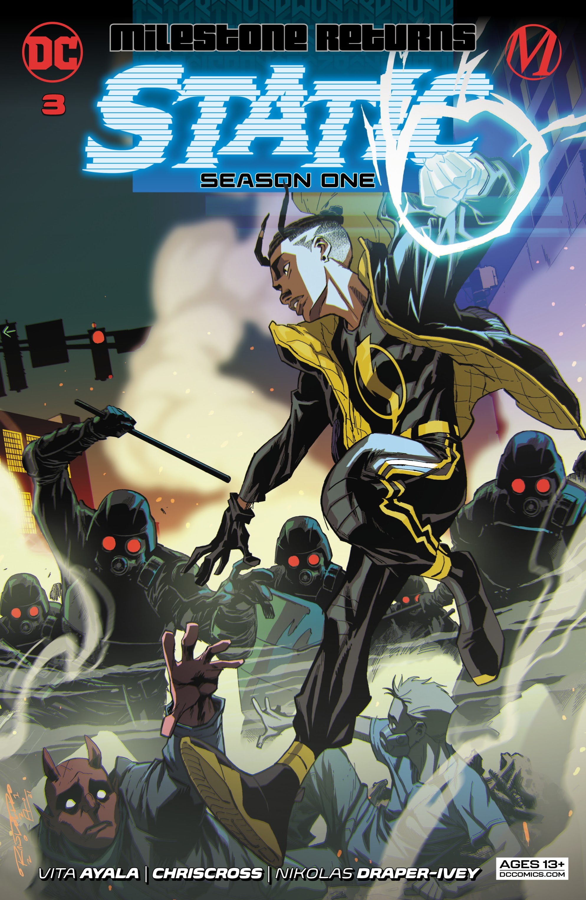 Read online Static: Season One comic -  Issue #3 - 1