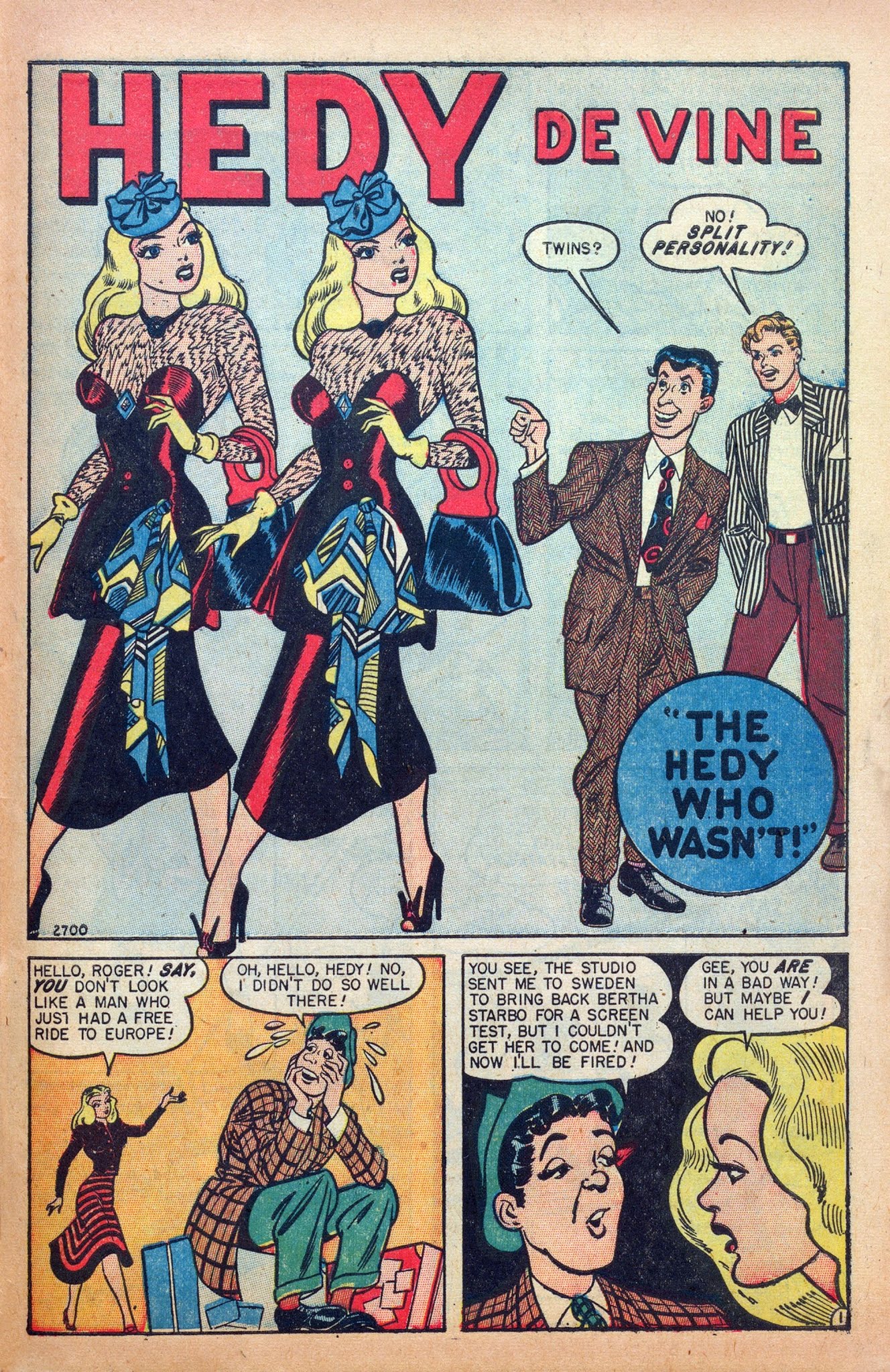 Read online Hedy De Vine Comics comic -  Issue #28 - 41