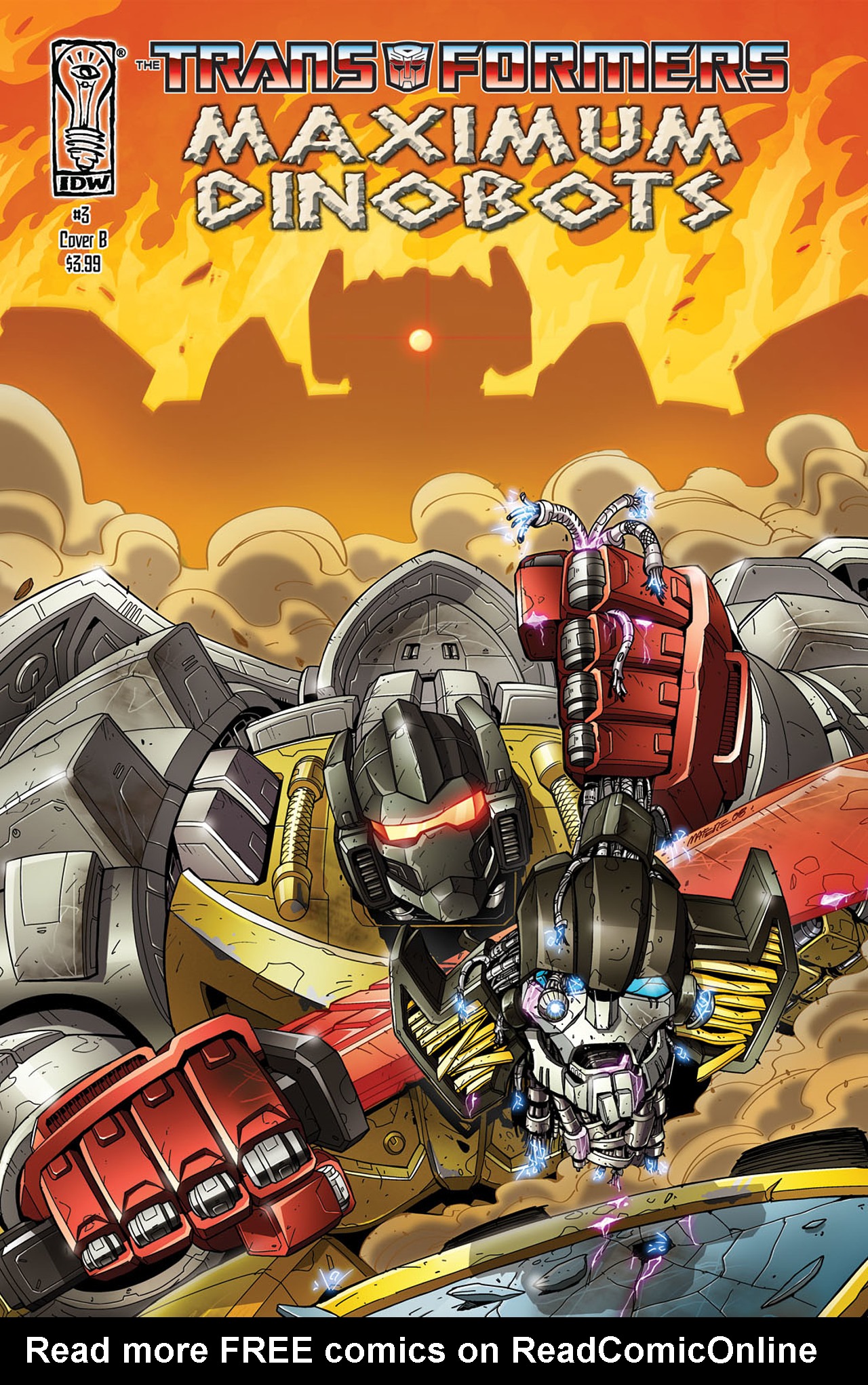 Read online The Transformers: Maximum Dinobots comic -  Issue #3 - 2