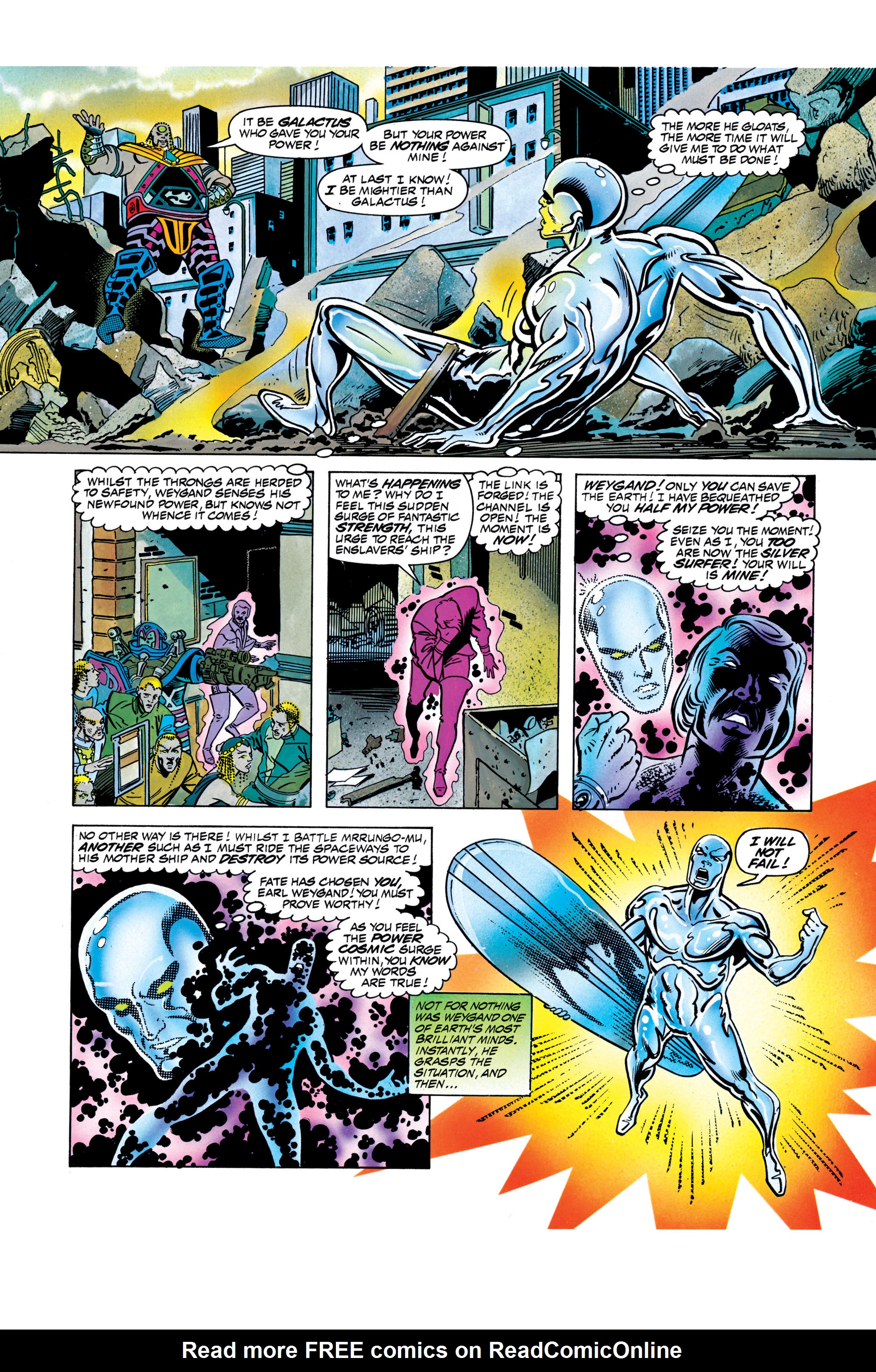 Read online Silver Surfer: Parable comic -  Issue # TPB - 115