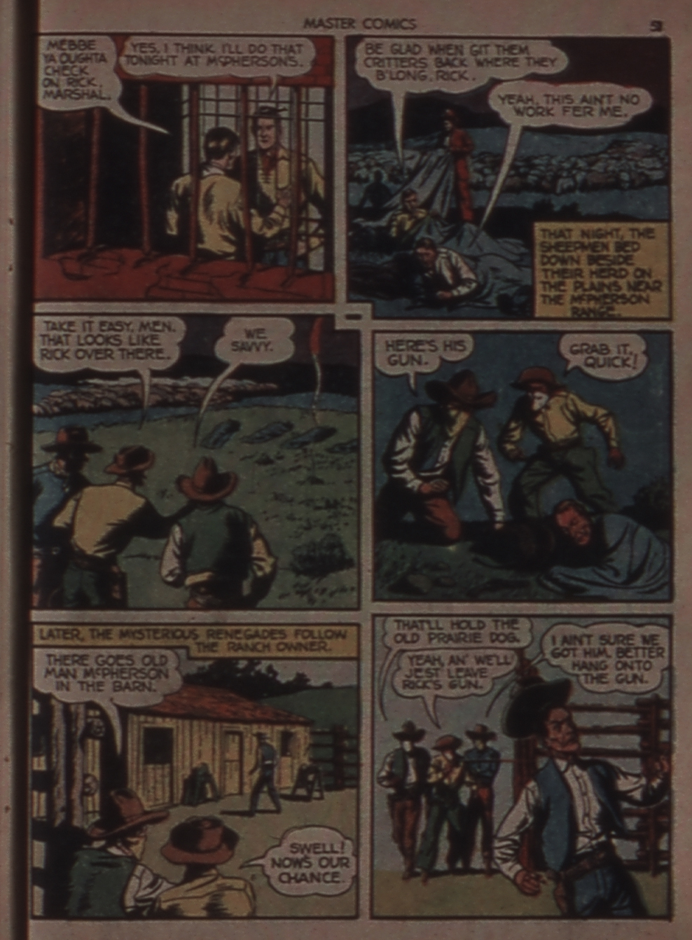 Read online Master Comics comic -  Issue #12 - 53