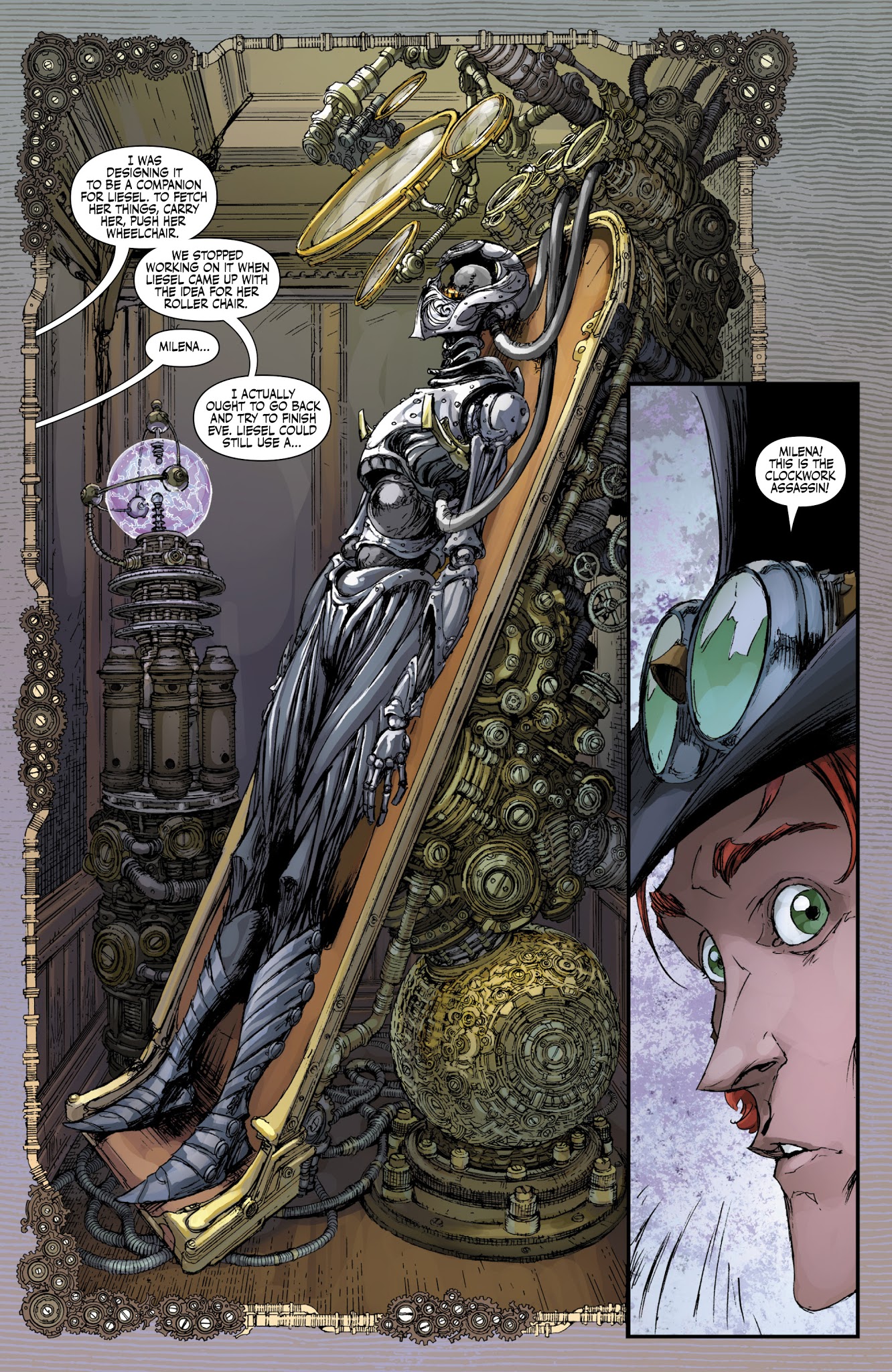 Read online Lady Mechanika: The Clockwork Assassin comic -  Issue #3 - 16