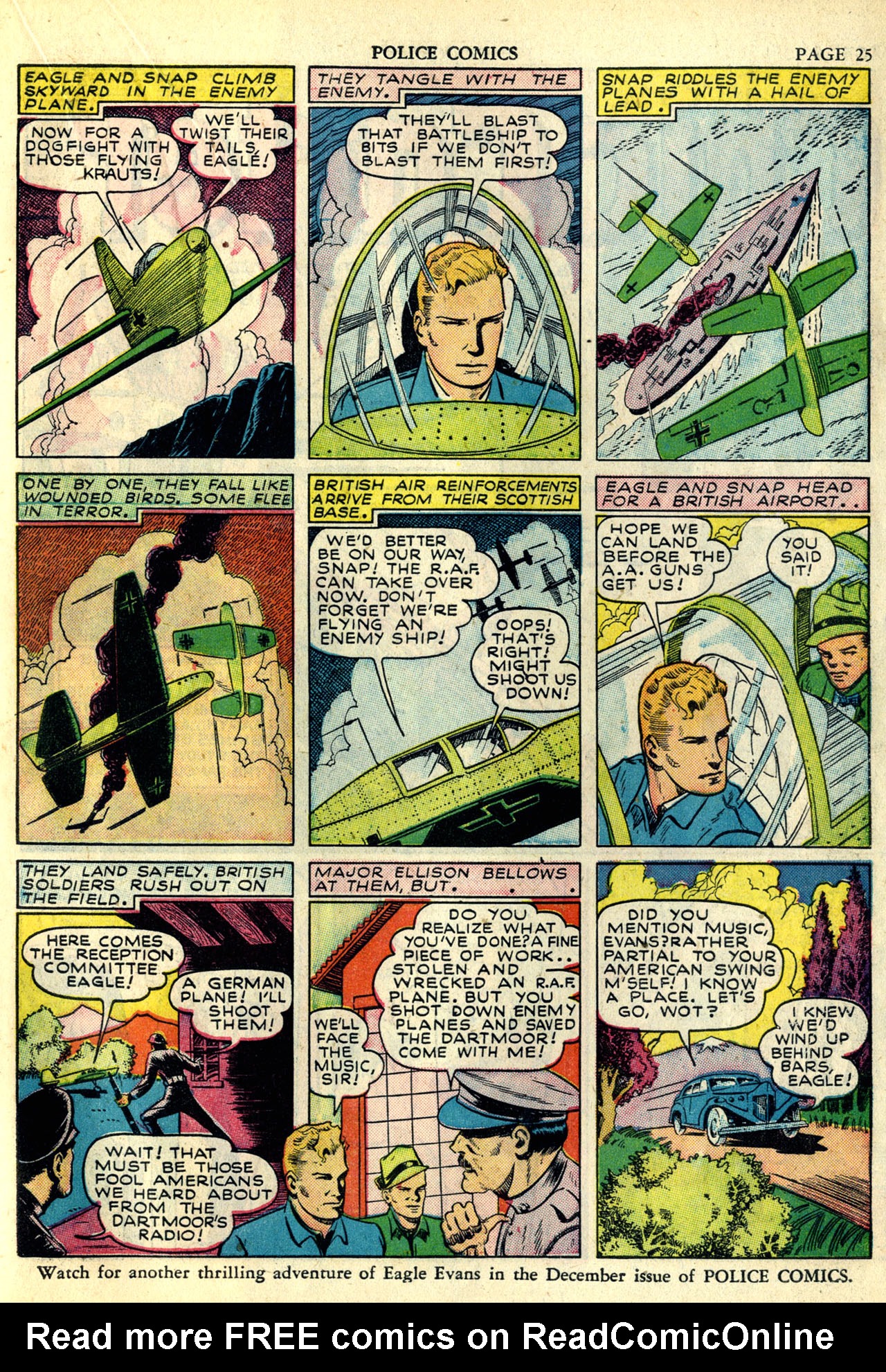 Read online Police Comics comic -  Issue #4 - 28