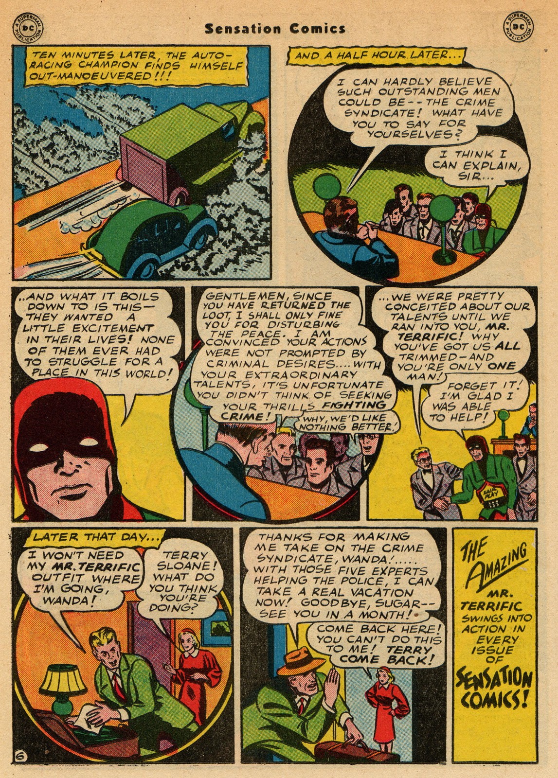 Read online Sensation (Mystery) Comics comic -  Issue #51 - 30