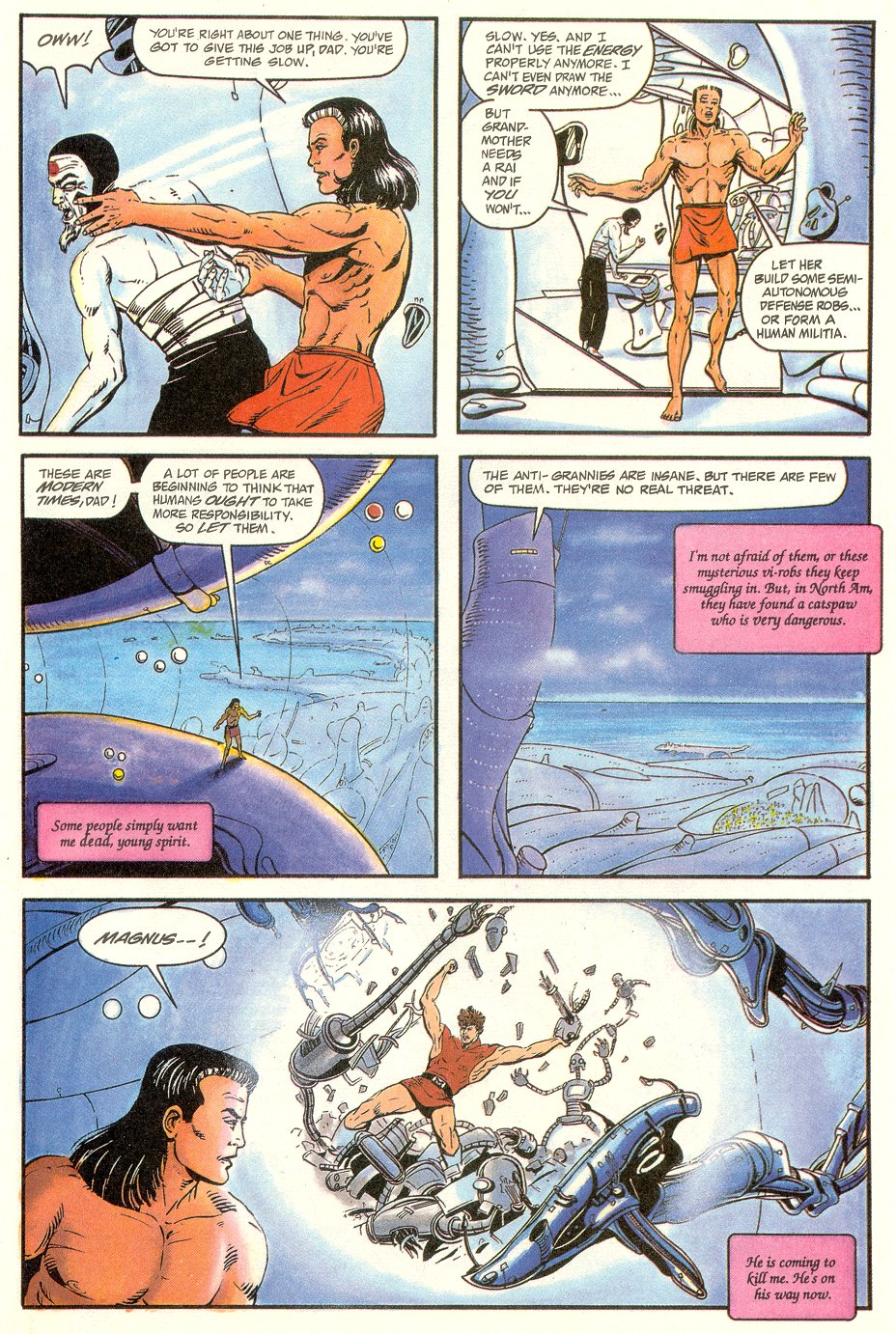 Read online Magnus Robot Fighter (1991) comic -  Issue #5 - 28