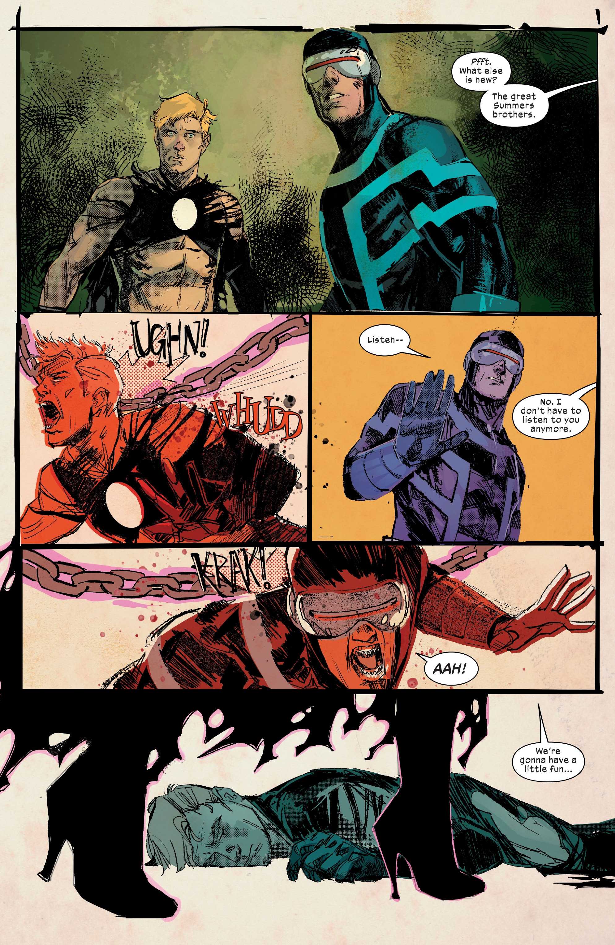 Read online Dark Web: X-Men comic -  Issue #1 - 23