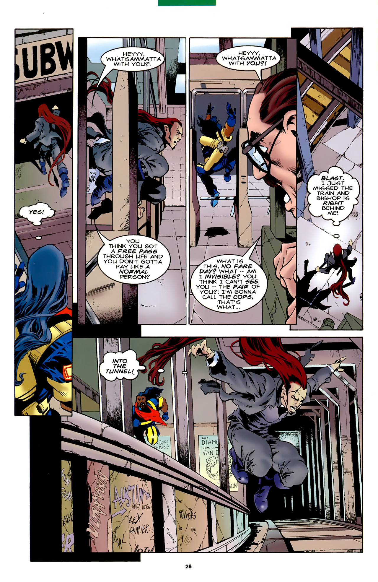 Read online Bishop comic -  Issue #3 - 21