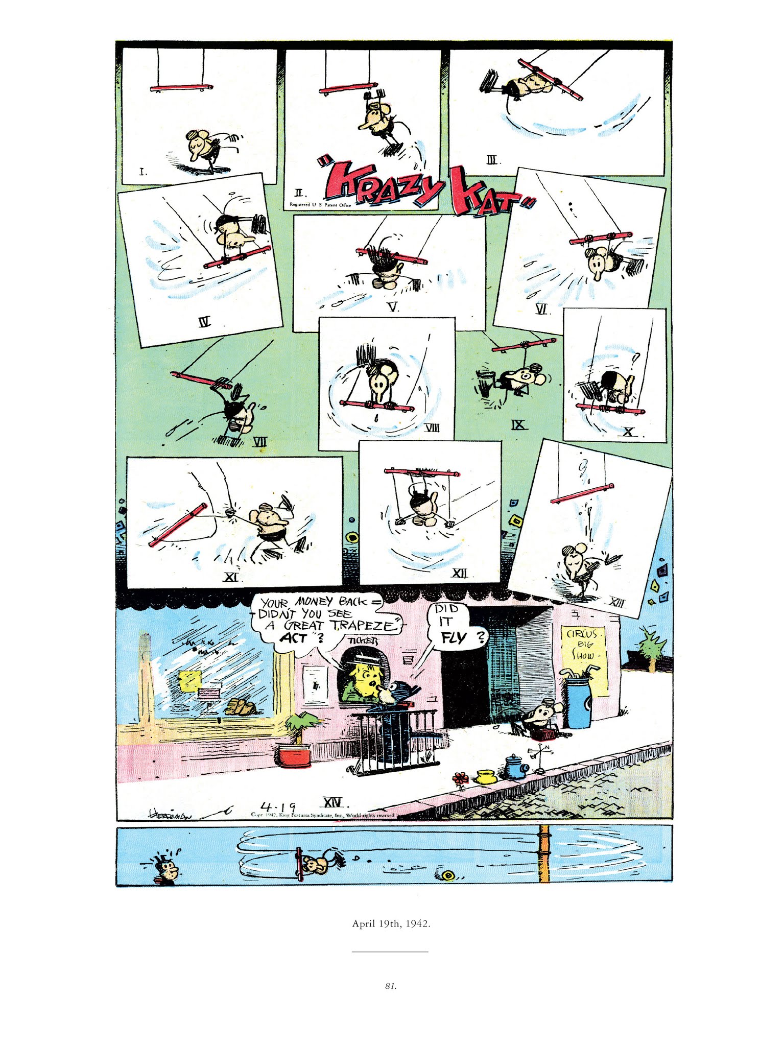 Read online Krazy & Ignatz comic -  Issue # TPB 12 - 80