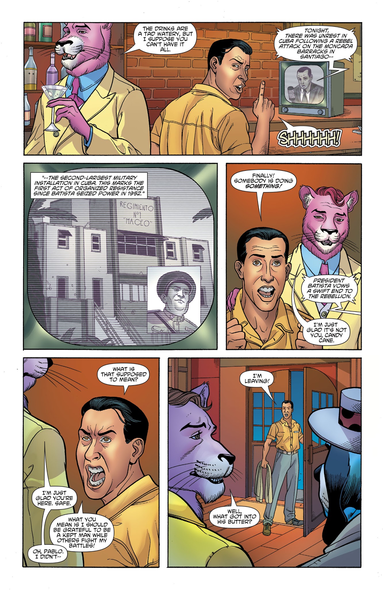 Read online Exit Stage Left: The Snagglepuss Chronicles comic -  Issue #3 - 15