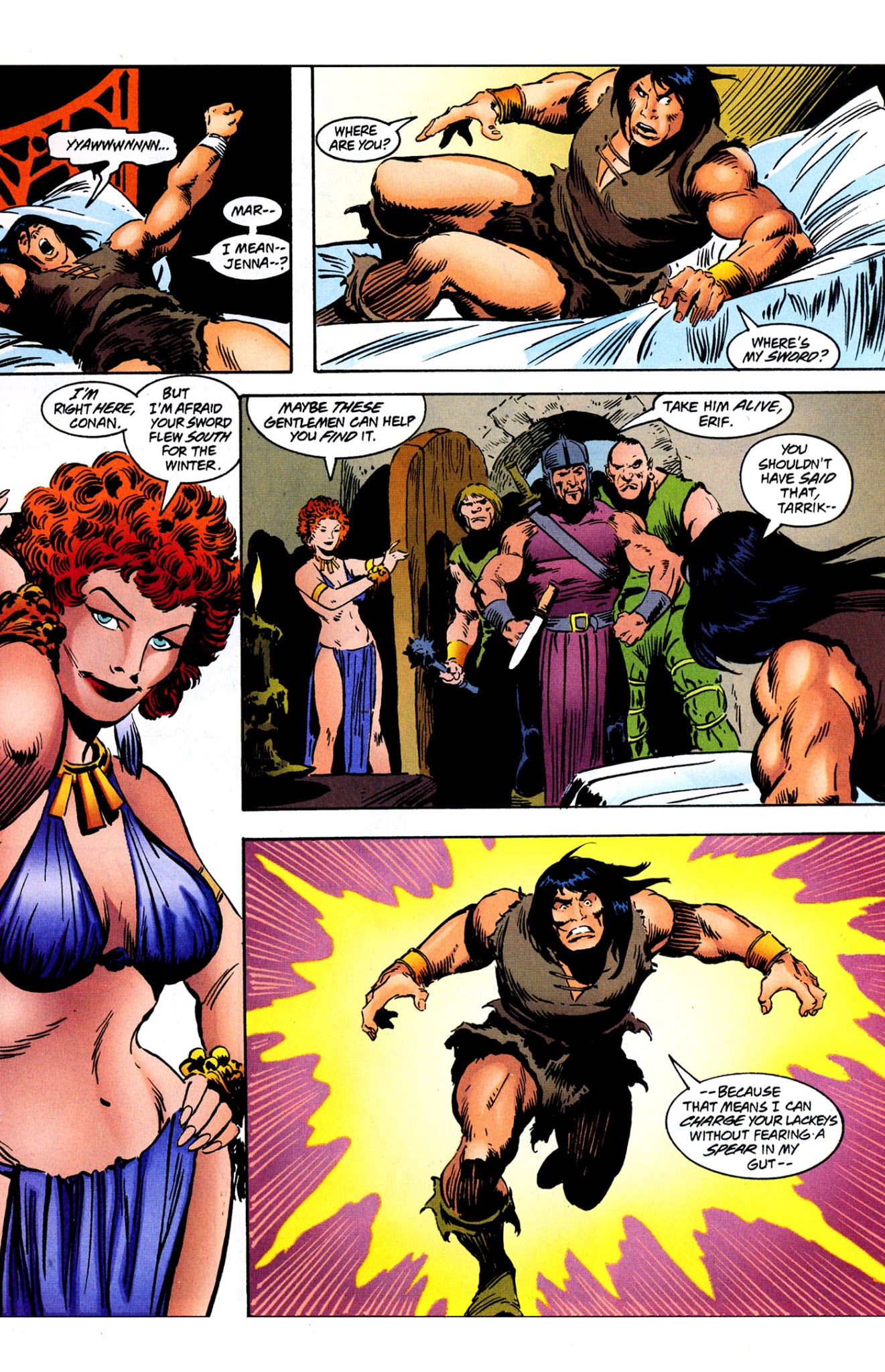 Read online Conan the Barbarian: Death Covered In Gold comic -  Issue #2 - 12