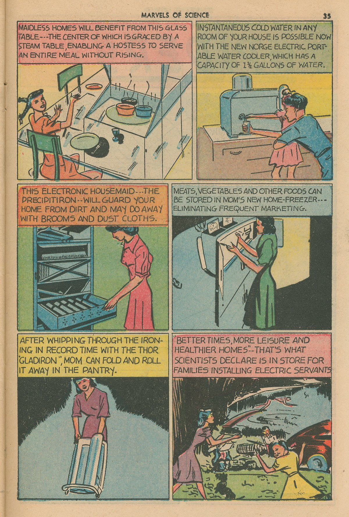 Read online Marvels Of Science comic -  Issue #3 - 37