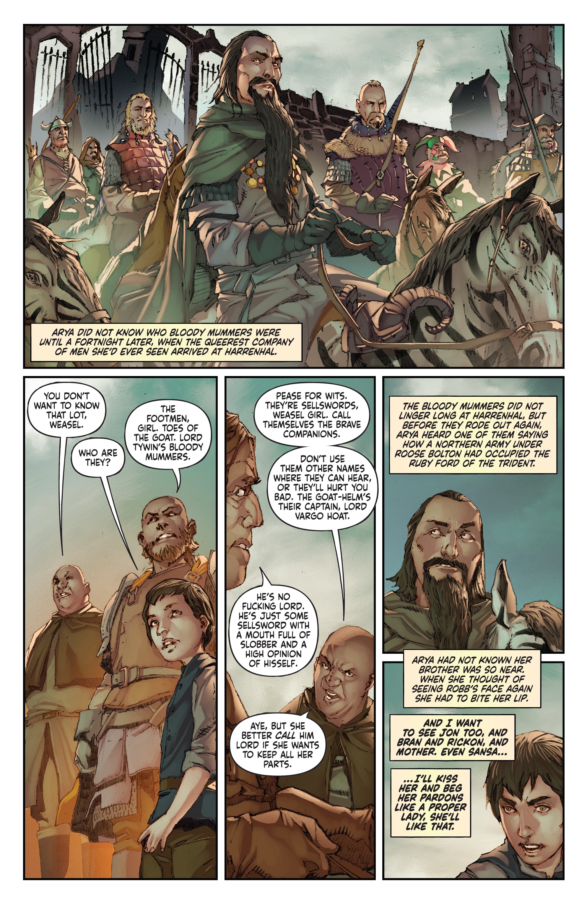 Read online A Clash of Kings comic -  Issue #15 - 18