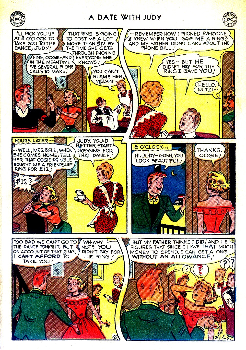 Read online A Date with Judy comic -  Issue #24 - 18