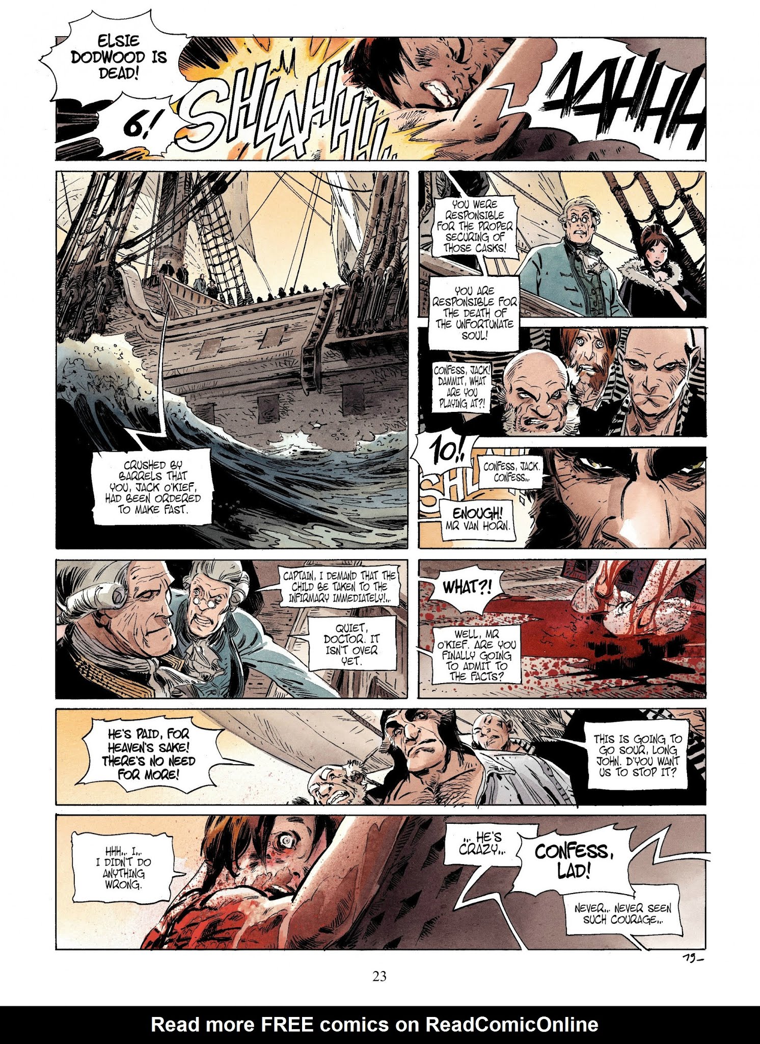 Read online Long John Silver comic -  Issue #2 - 22