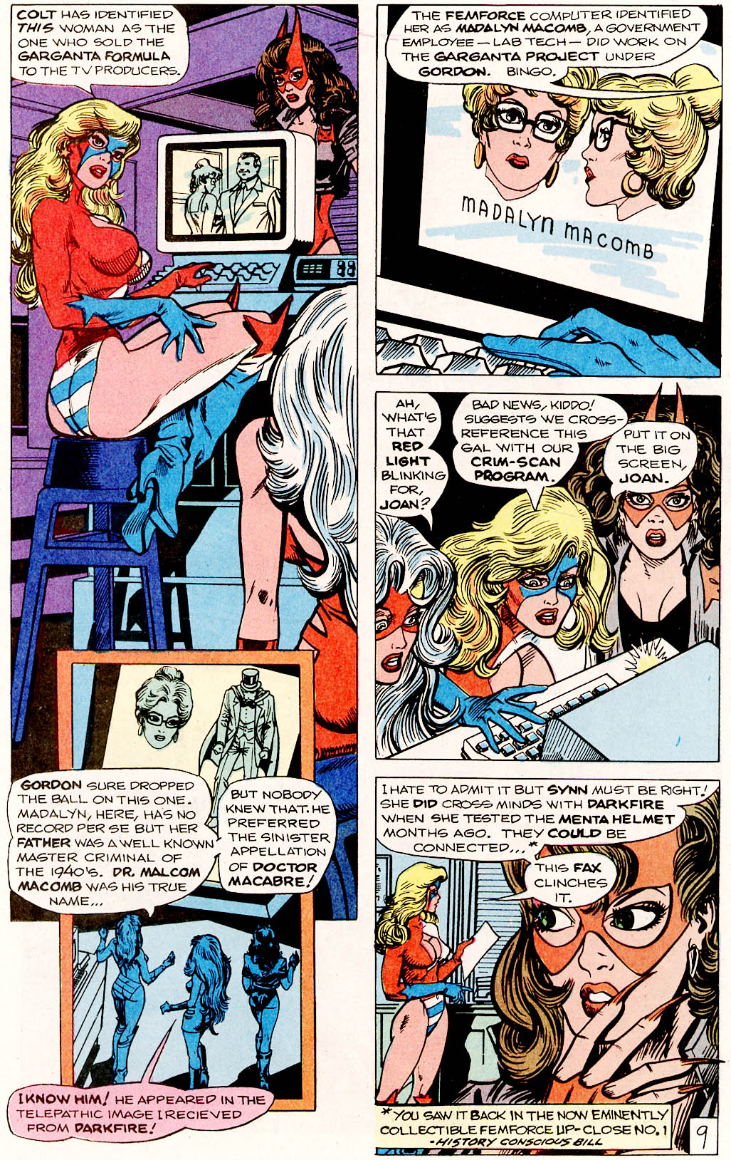 Read online Femforce comic -  Issue #71 - 12