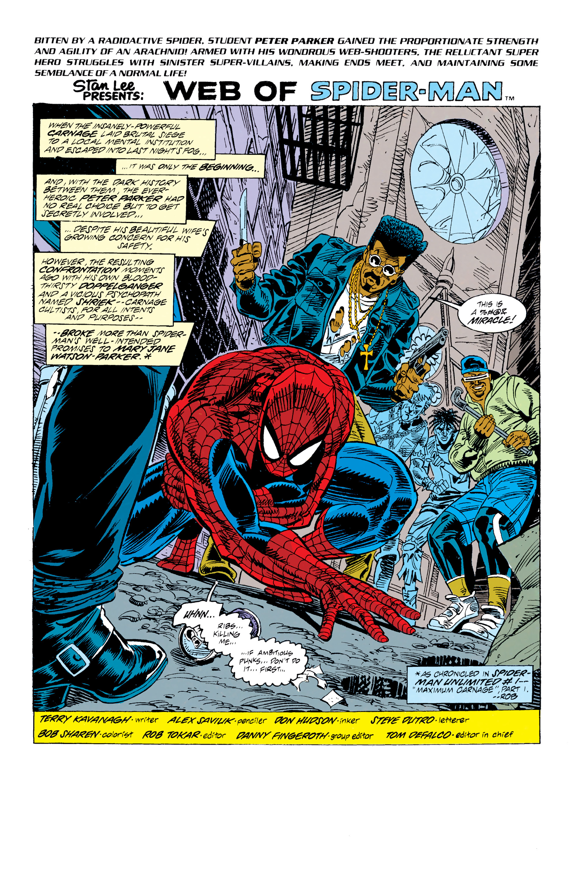 Read online Amazing Spider-Man Epic Collection comic -  Issue # Maximum Carnage (Part 1) - 32