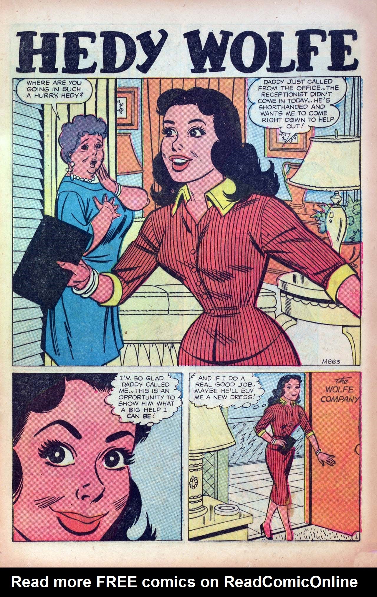 Read online Patsy and Hedy comic -  Issue #56 - 17