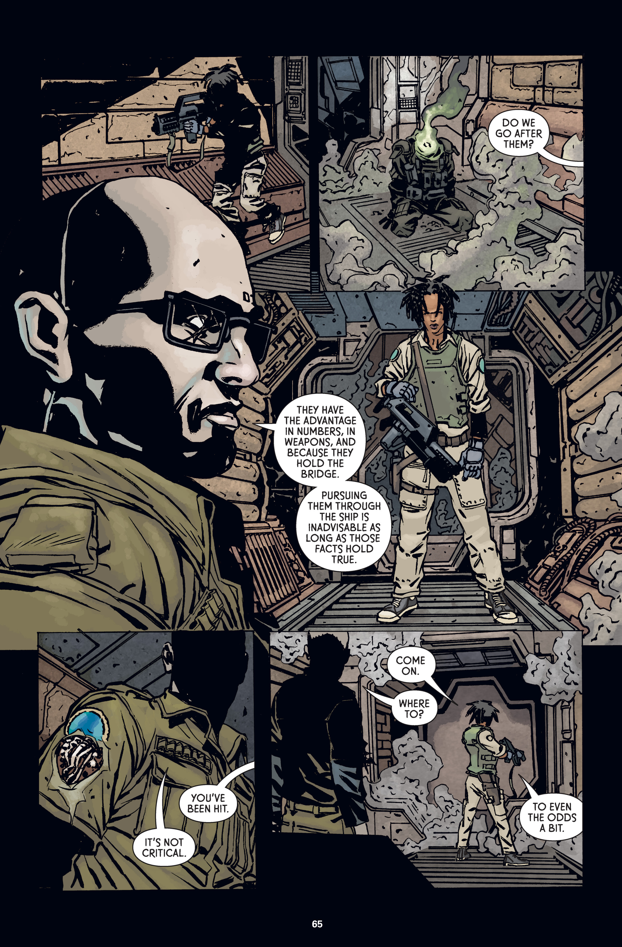 Read online Aliens: Defiance Library Edition comic -  Issue # TPB (Part 1) - 65
