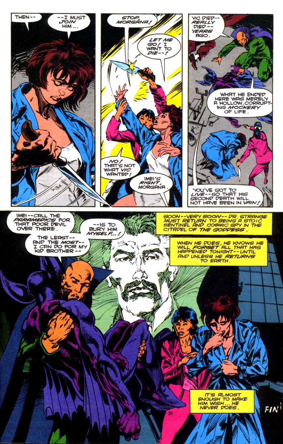 Read online Doctor Strange: Sorcerer Supreme comic -  Issue #56 - 18