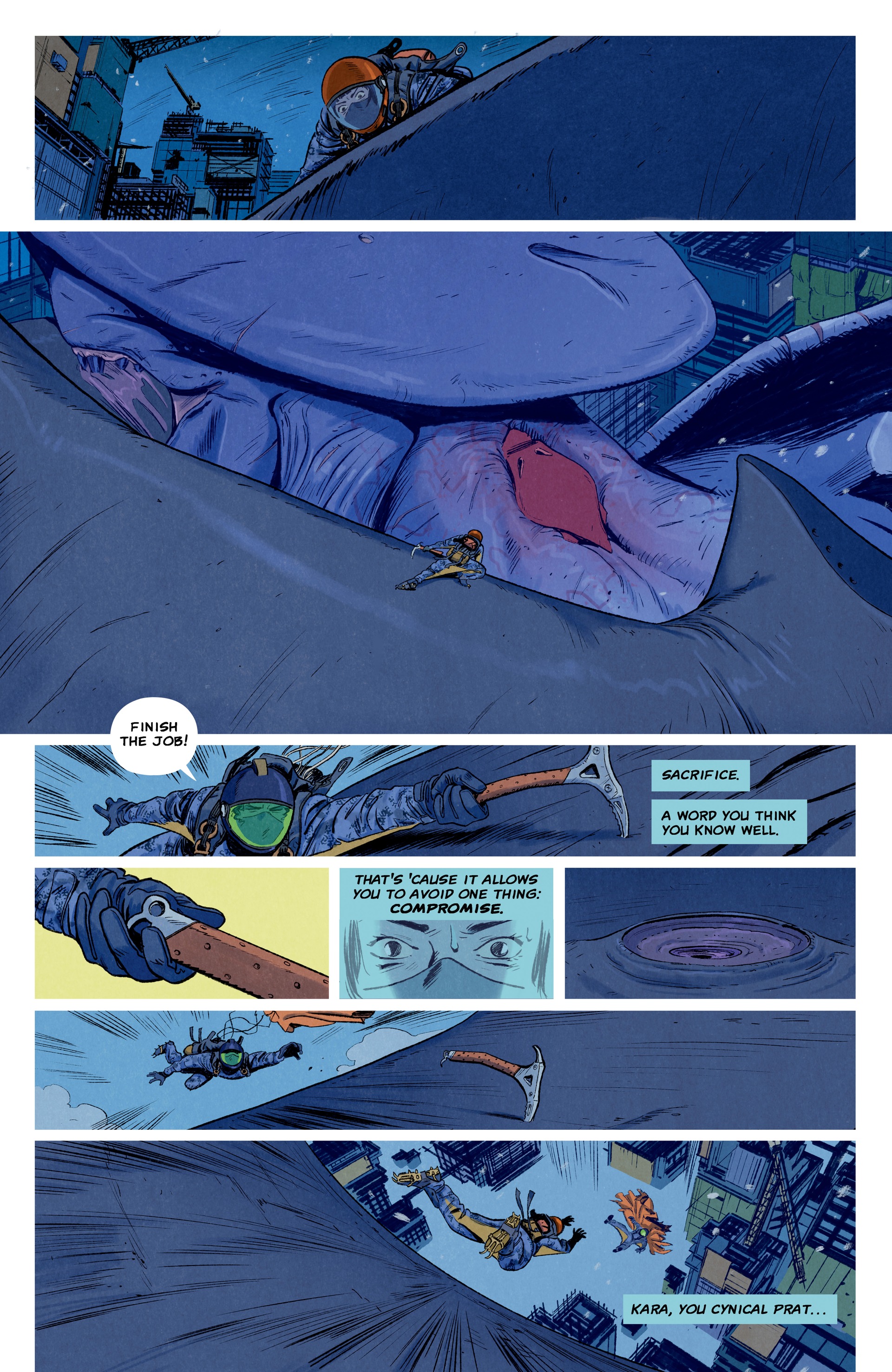 Read online Giants: Ghosts of Winter comic -  Issue # TPB - 69