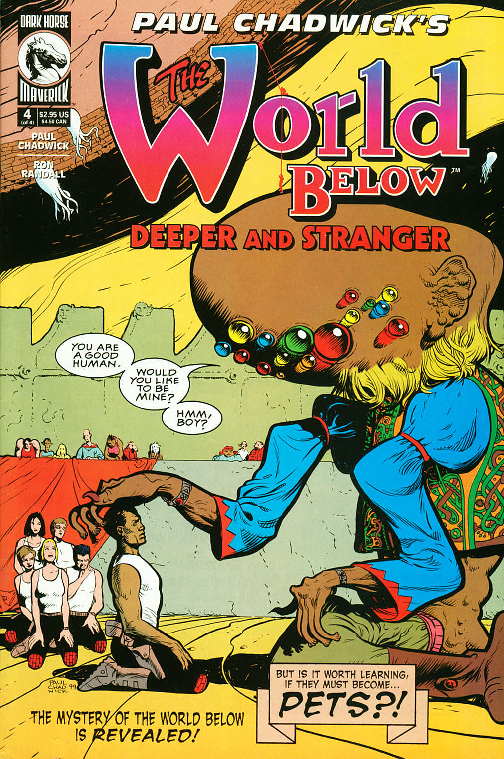 Read online World Below: Deeper And Stranger comic -  Issue #4 - 1