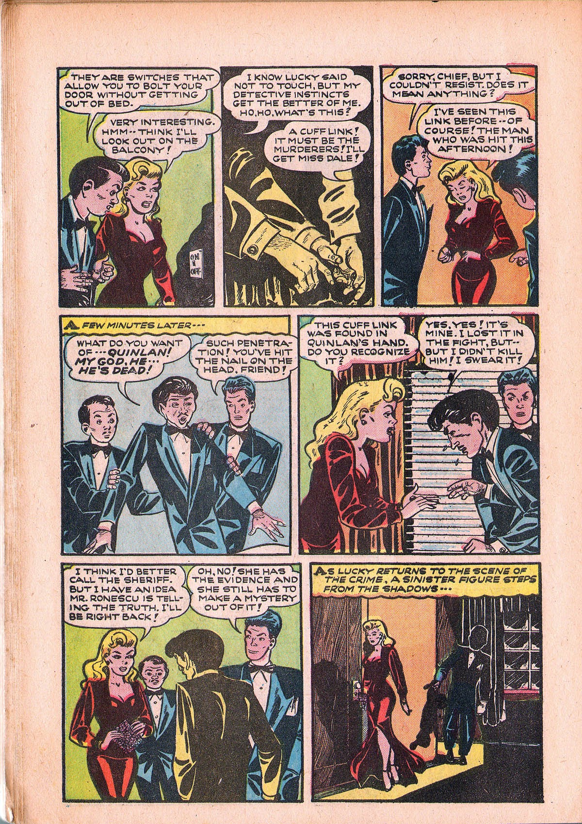 Read online The Saint (1947) comic -  Issue #5 - 40