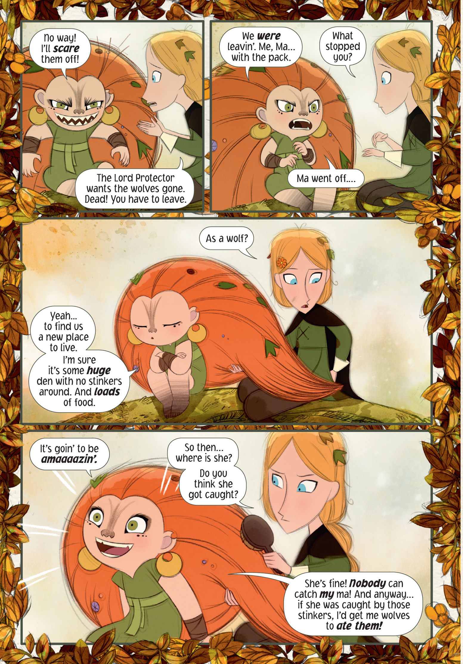 Read online Wolfwalkers: The Graphic Novel comic -  Issue # TPB (Part 2) - 11