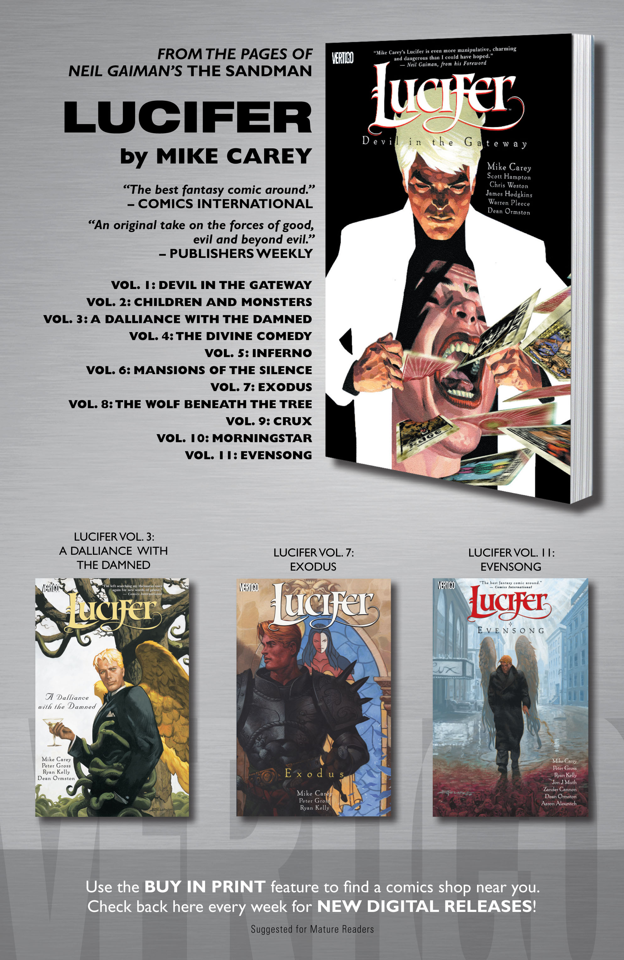 Read online Lucifer (2000) comic -  Issue #32 - 23